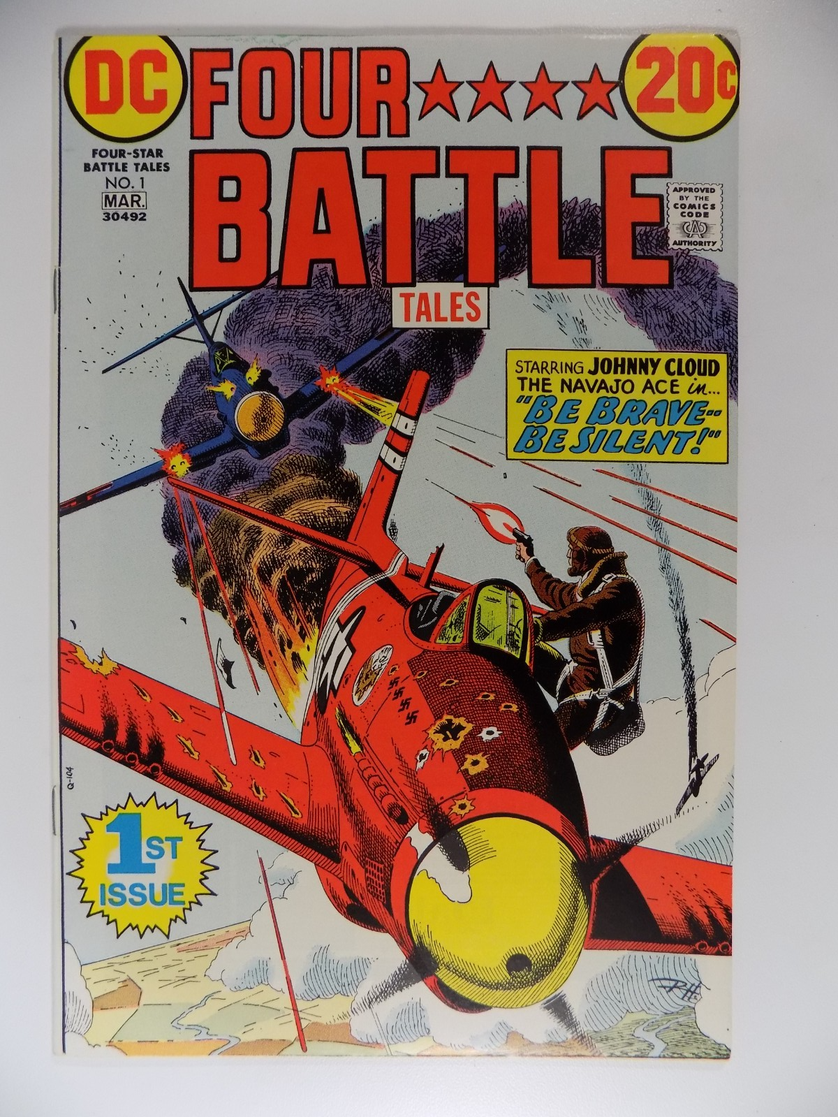 Four-Star Battle Tales #1 DC Comic Near Mint- March 1973