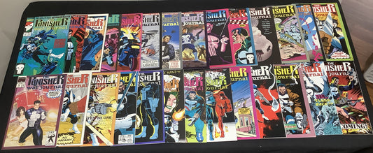 Punisher: War Journal #1-53 (missing #49) Comic Lot, Wolverine Team-up/Fight