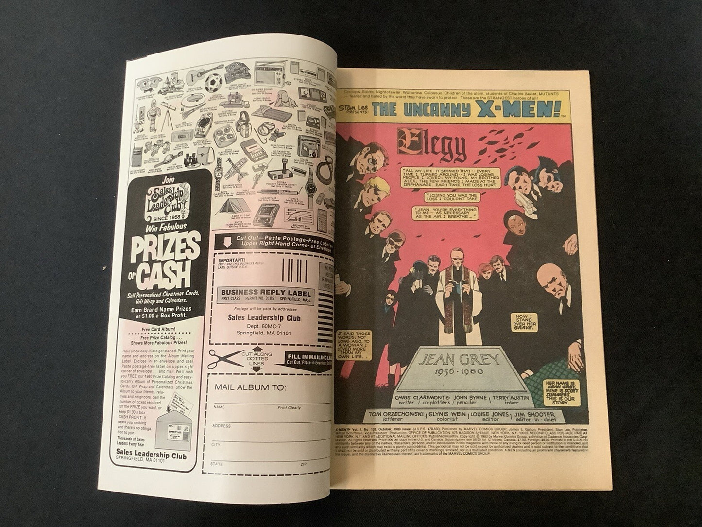 Uncanny X-Men #138 (October 1980) NM- (9.2) Chris Claremont, Origin Of Cyclops