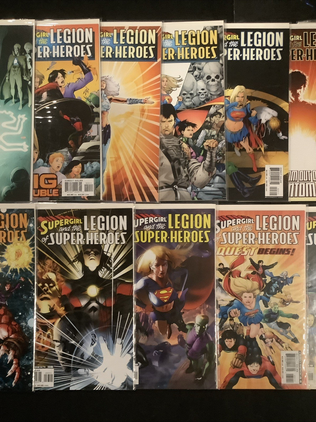 Legion Of Super-Superheroes #1-50 Complete Comic Set, DC, Supergirl, Mark Waid
