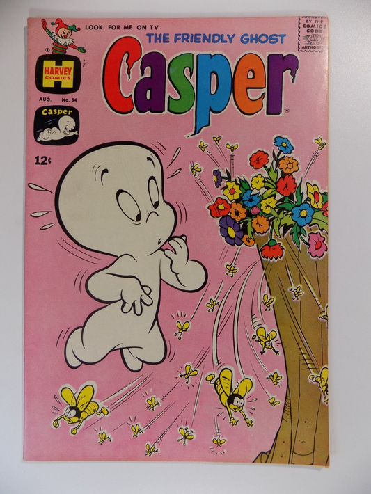 Casper #84 Harvey Comic August 1965 Very Fine+