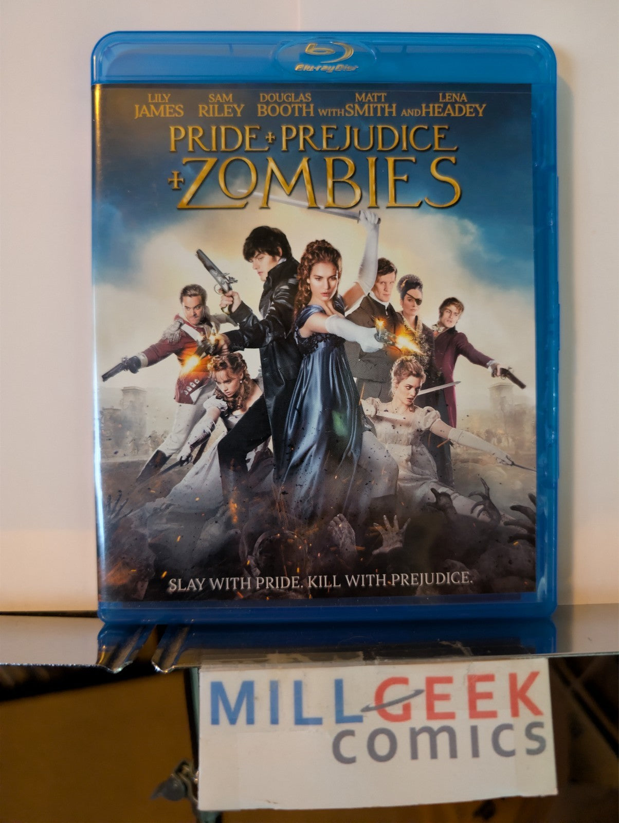 I Am Legend / World War Z / Pride & Prejudice & Zombies, 3 Movies (Blu-Ray) -JD