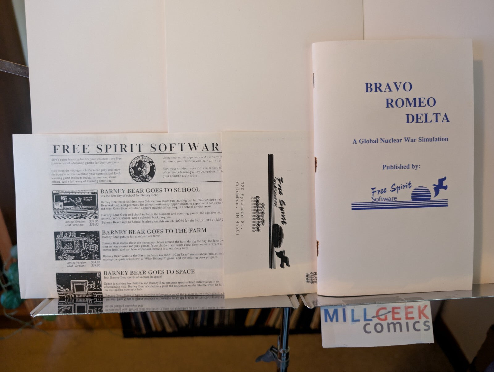 Bravo Romeo Delta... Amiga Big Box with Inserts, NO DISC -JD