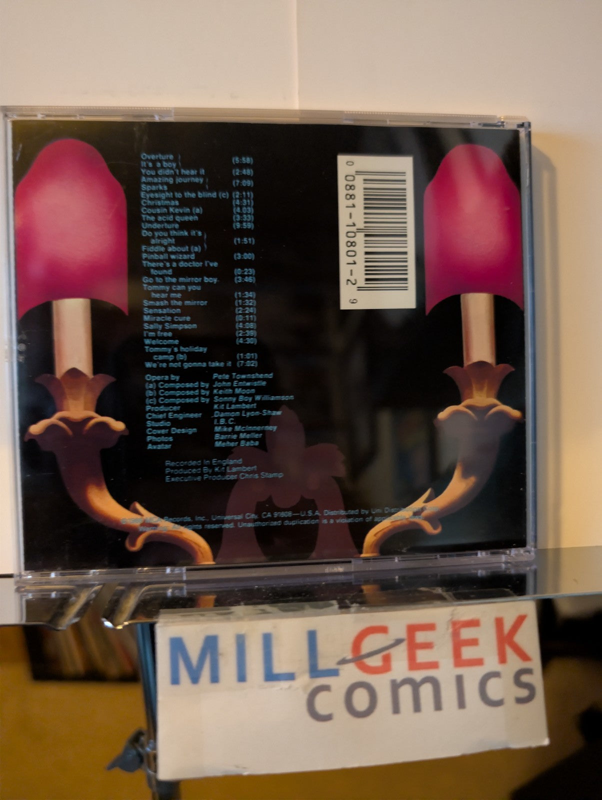 Classic Rock 5 CD Lot (Robert Plant, Led Zeppelin, The Who, The Cult, Elton) -JD