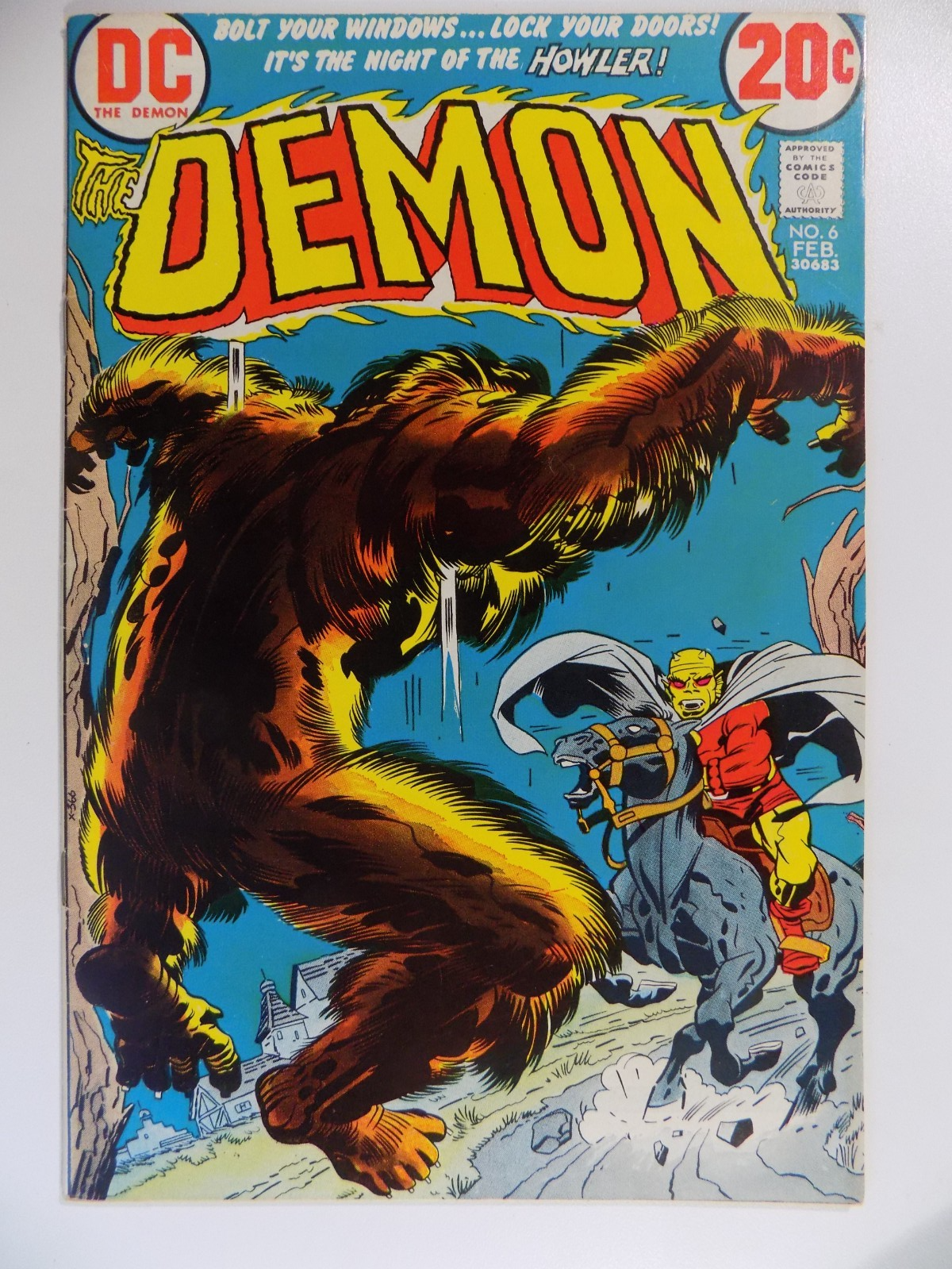 Demon #6 DC Comic February 1973 Very Fine