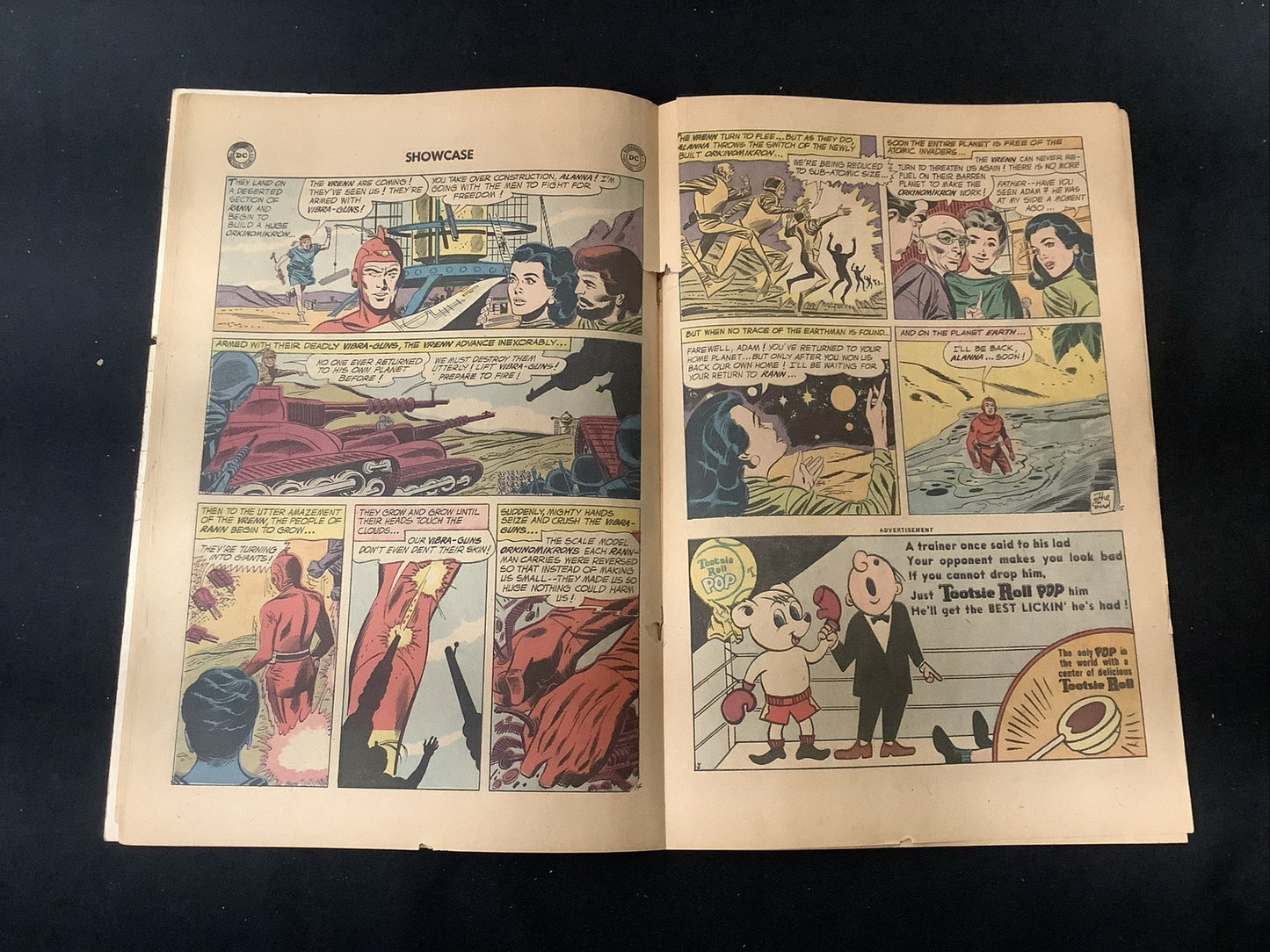 Showcase #18 (1956) Good (2.0) Gardner Fox, 2nd appearance of Adam Strange