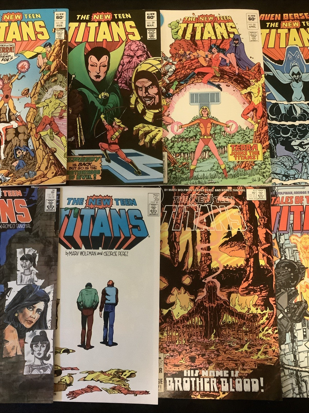 New Teen Titans #4-58 + Annuals #1-3 (MISSING #44) Comic Lot, Wolfman/Perez, DC