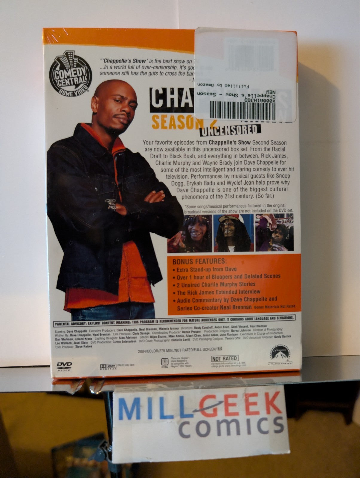 Chappelle's Show Season 1 & 2 / Dave Chappelle's Block Party (DVD) Brand New -JD