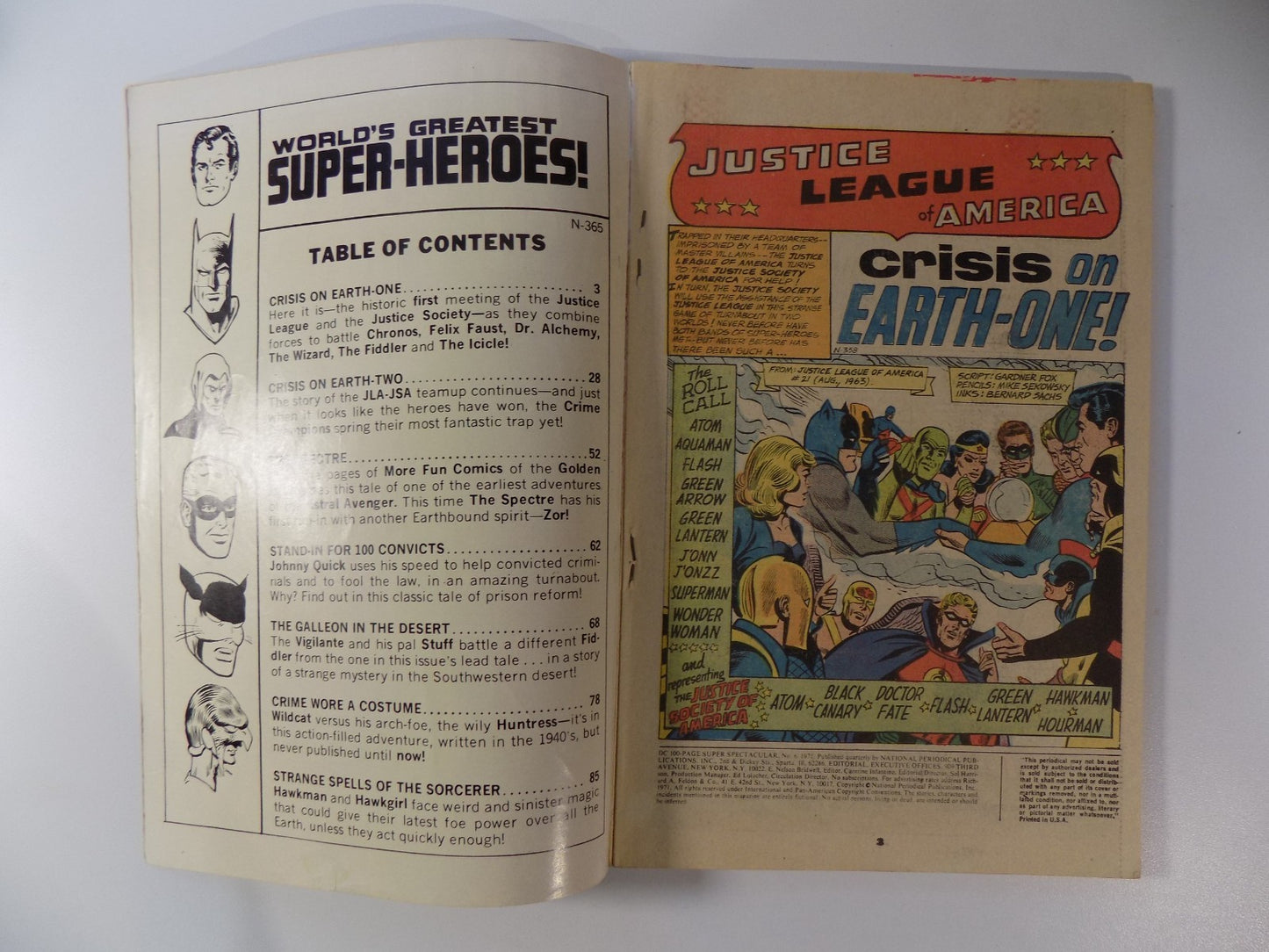 DC 100-Page Super Spectacular #6 DC Comic 1971 Fine-