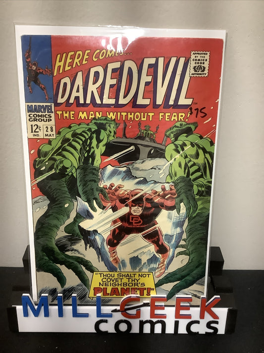Daredevil #28 (1967) F/VF (7.0) Off White, Stan Lee/Gene Colan, Dick Ayers