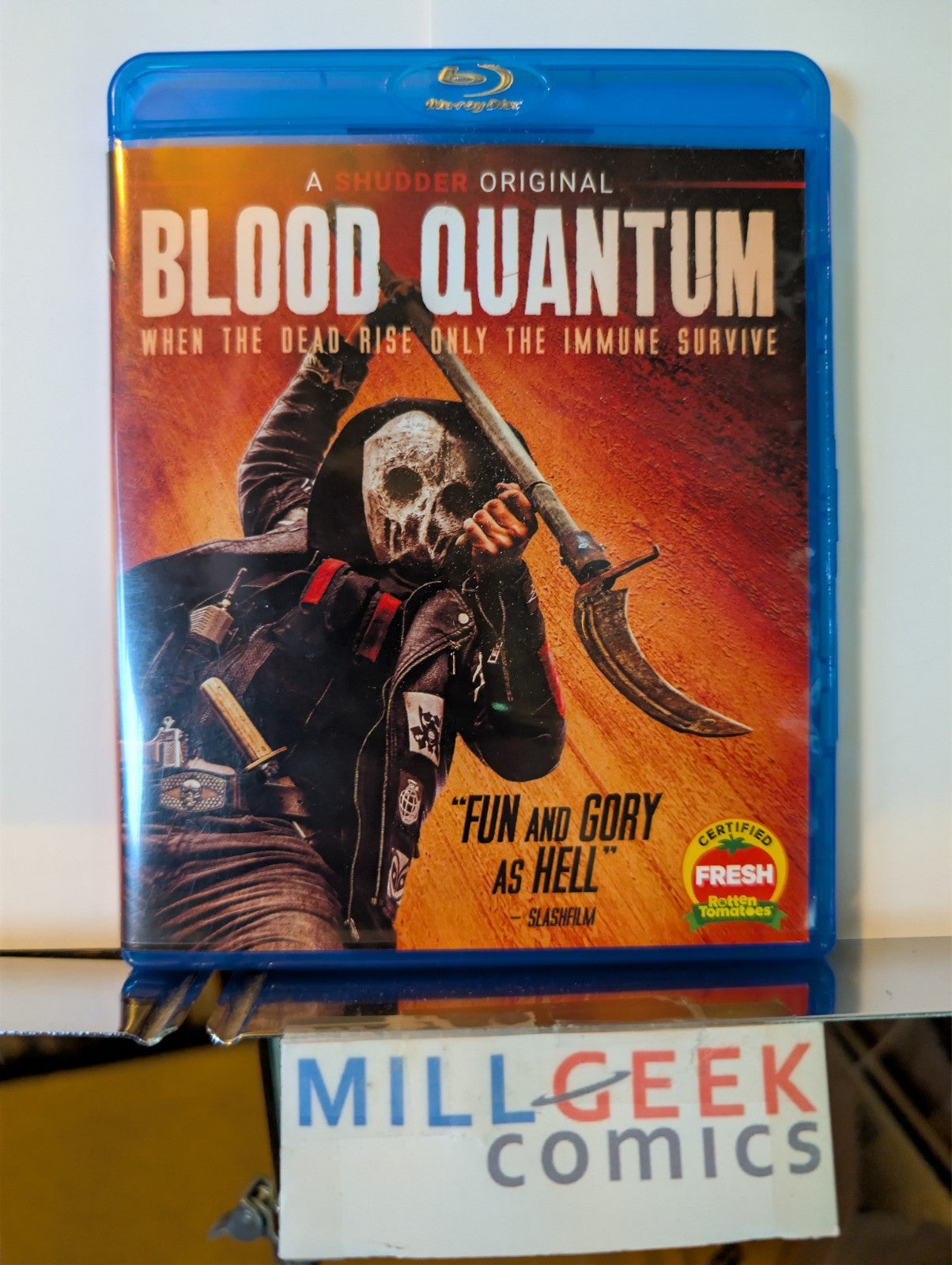 Dawn of the Dead / Land of the Dead / Blood Quantum, 3 Movies (Blu-Ray)-JD