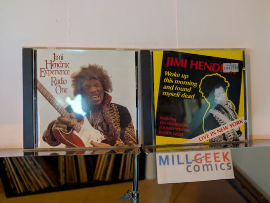 Jimi Hendrix 2 CD lot (Radio One, Woke Up This Morning and Found Myself Dead)-JD