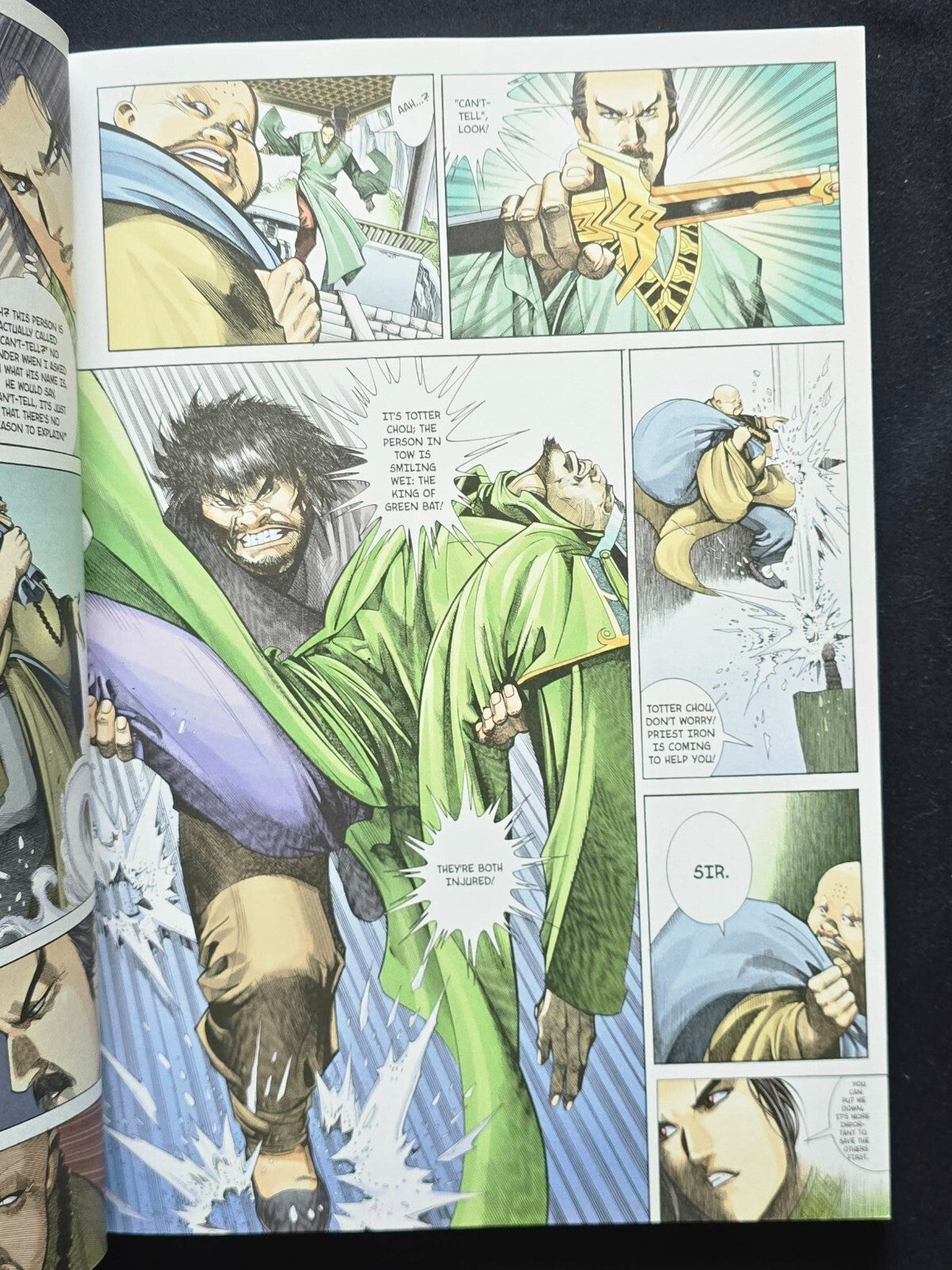 Heaven Sword & Dragon Sabre Vol. 5 By Louis Cha and Wing Shing Ma (1st Ed 2003)