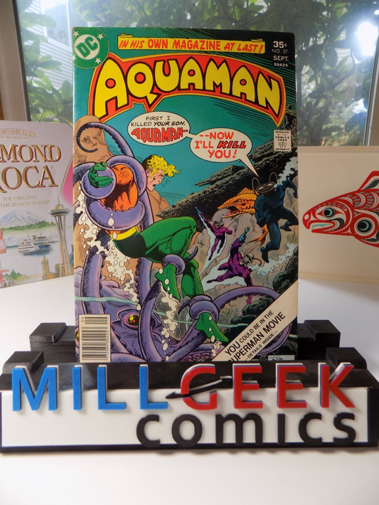 Aquaman #57 DC Comic September 1977 Very Fine-