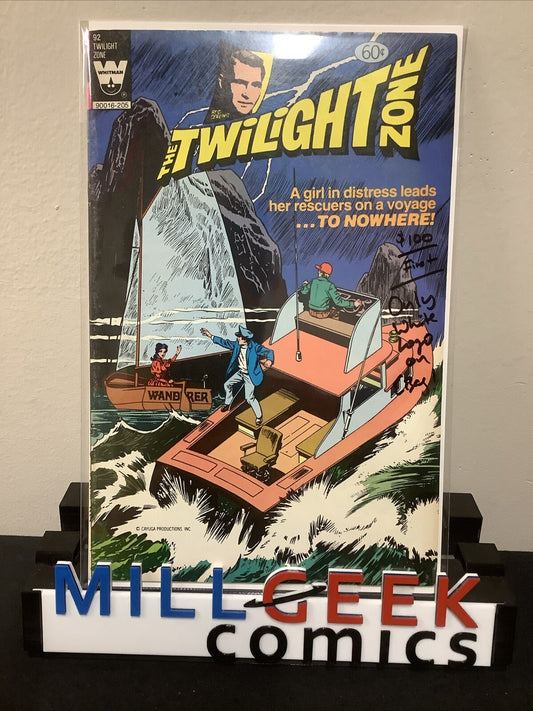 The Twilight Zone #92 (Whitman May 1982) F+ (6.5) Only White Logo On eBay!