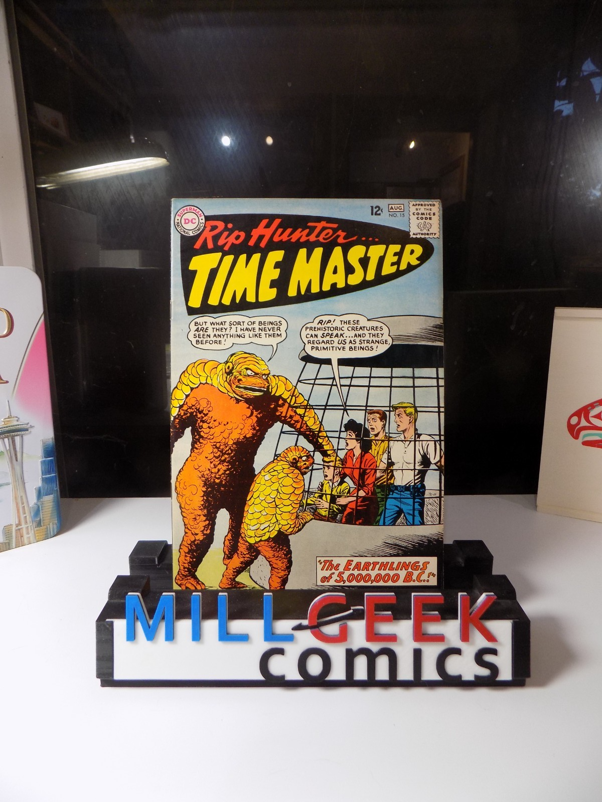 Rip Hunter Time Master #15 DC Comic August 1963 Very Fine