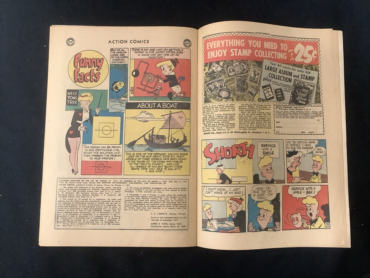 Action Comics #237 (1958) VG- (3.5) Good Eye Appeal, Henry Boltinoff/Curt Swan