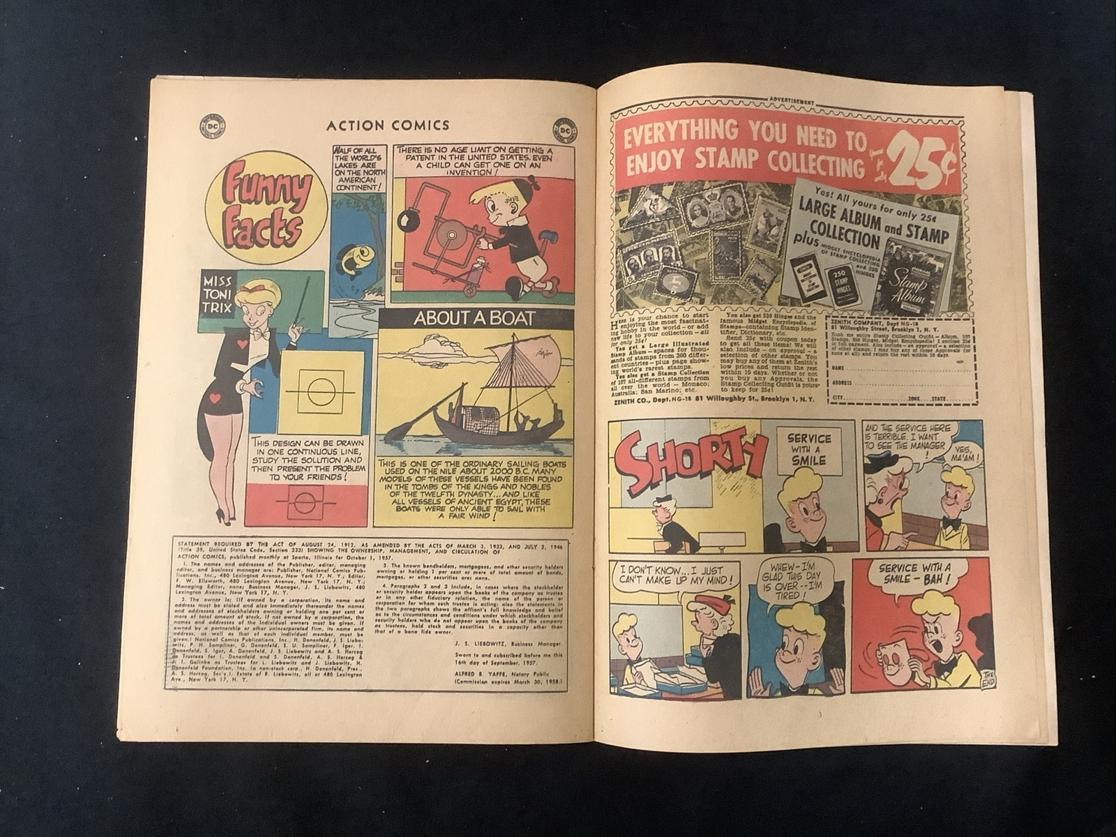Action Comics #237 (1958) VG- (3.5) Good Eye Appeal, Henry Boltinoff/Curt Swan