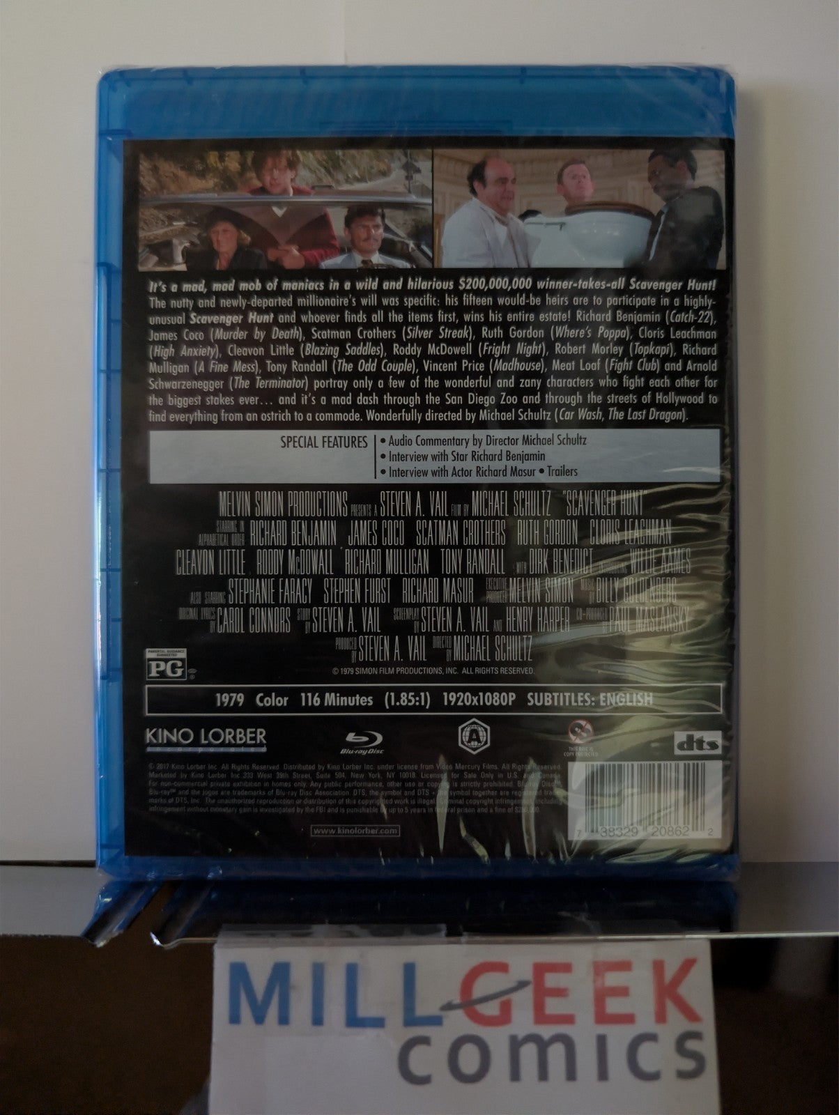 Scavenger Hunt, Scatman Crothers & Cleavon Little (Blu-ray) Brand New Sealed -JD