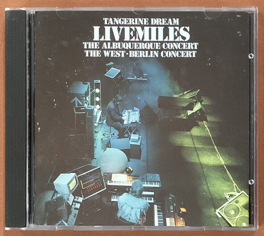 Tangerine Dream LiveMiles RARE OOP AUSTRIA IMPORT (CD, Like New) -JD