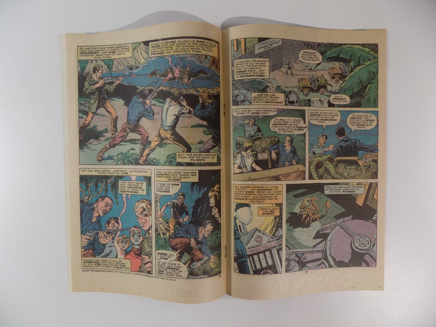 Man-Thing #17 Marvel Comic May 1975 Very Fine/Near Mint