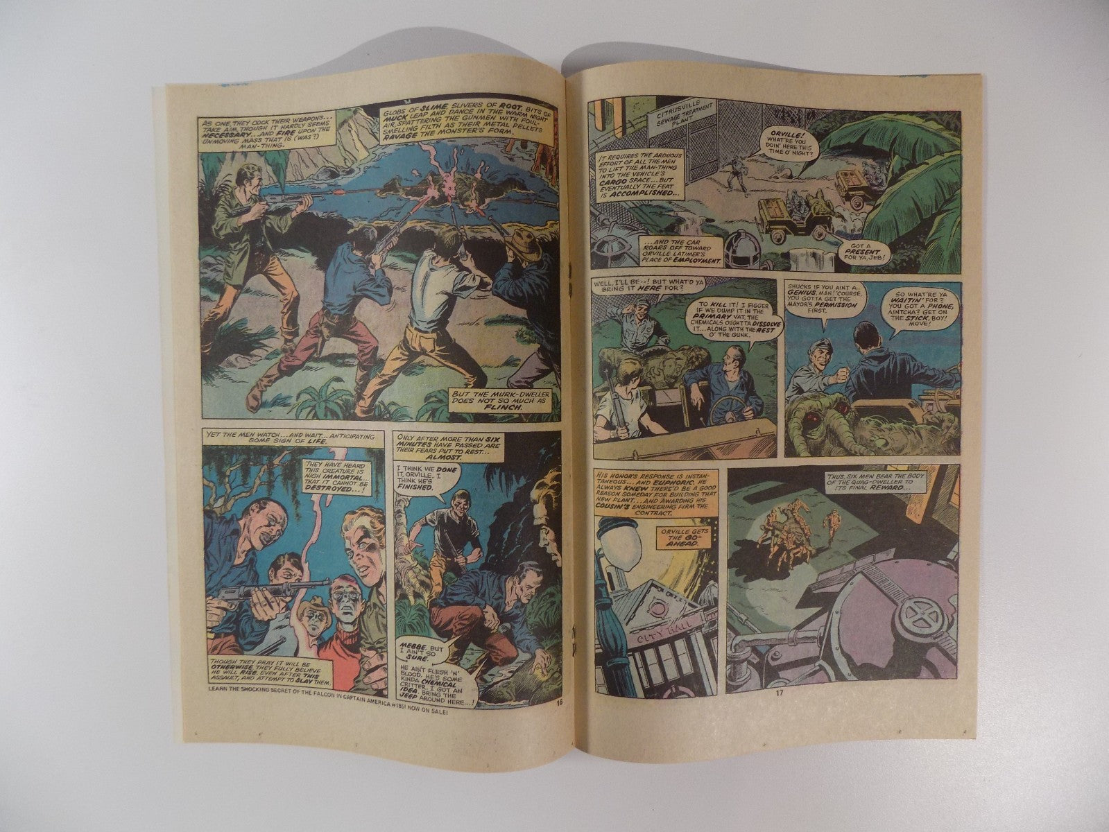 Man-Thing #17 Marvel Comic May 1975 Very Fine/Near Mint