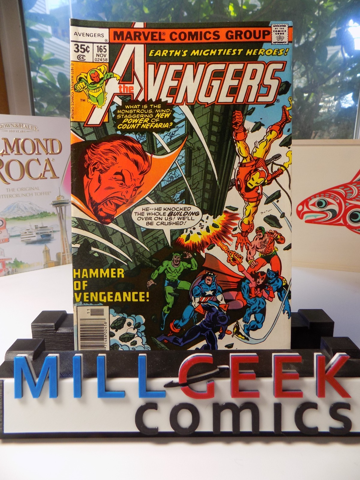 Avengers #165 Marvel Comic November 1977 Very Fine