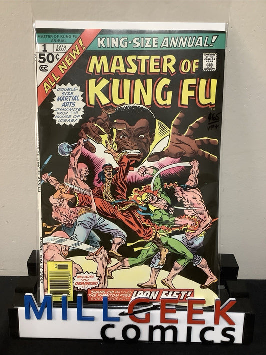 Master of Kung Fu Annual #1 (Marvel Comics August 1976) VF+ (8.5)  Doug Moench