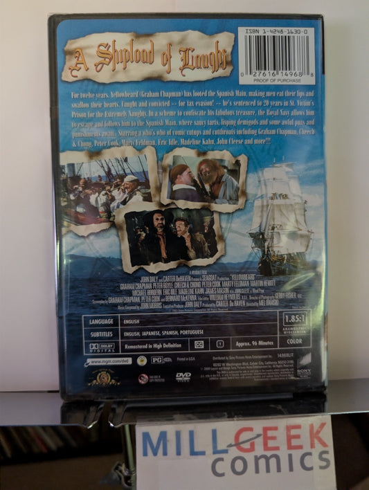 Yellowbeard - Graham Chapman, Cheech Marin, Tommy Chong (DVD) - JD