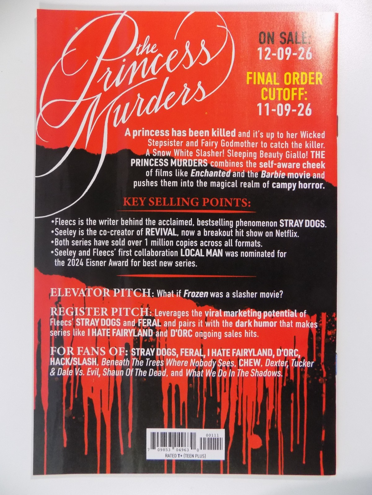 The Princess Murders Ashcan Edition Image Comic