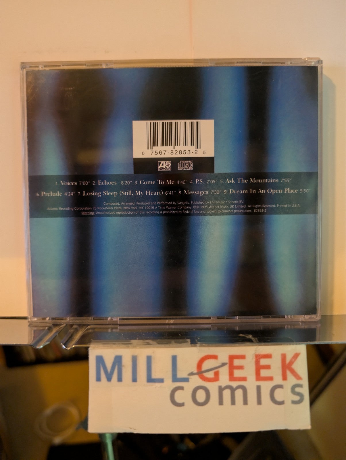 Lounge Ambient, 4 CDs (Arabic Groove, Euro Lounge, Are We Here?, Vangelis) -JD