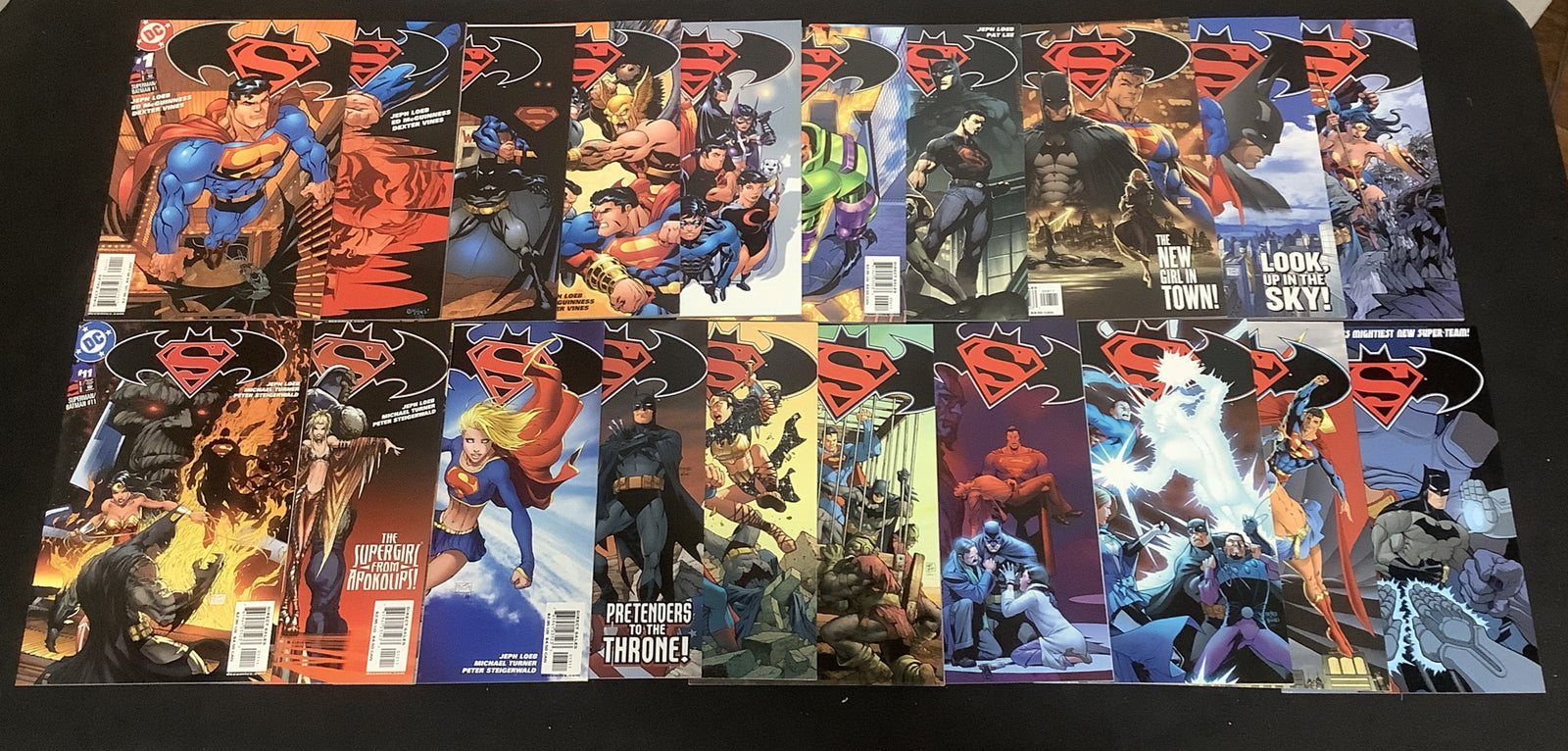 Superman/Batman #1-87(missing 43,45) Annuals Supergirl Origin, 1st Batman Beyond