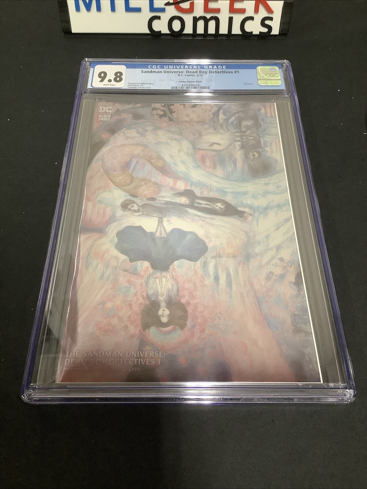 Sandman Universe Dead Boy Detectives #1 (2023) CGC Graded 9.8 (NM/M) Foil, 1:50