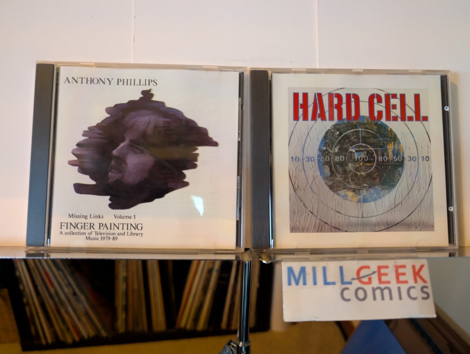 Electronic Funk Prog Rock 2 CD Lot (Anthony Phillips, Hard Cell) -JD