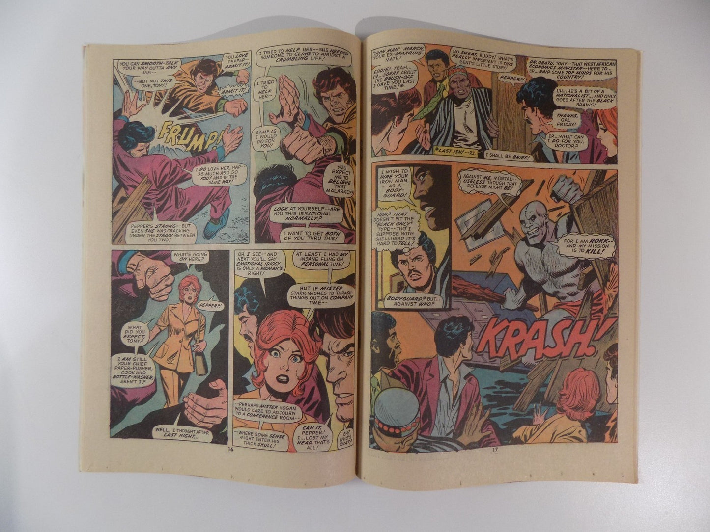 Iron Man #64 Marvel Comic November 1973 Very Fine