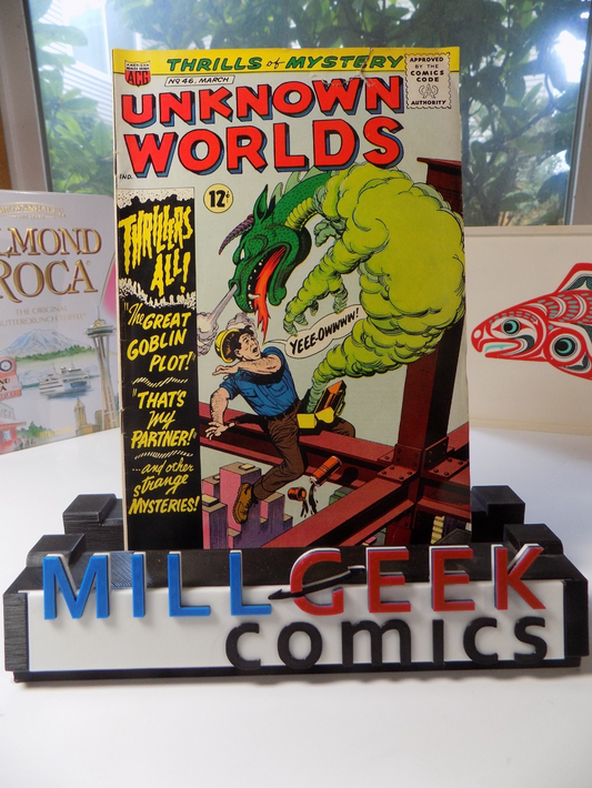 Unknown Worlds #46 American Comic March 1966 Fine+
