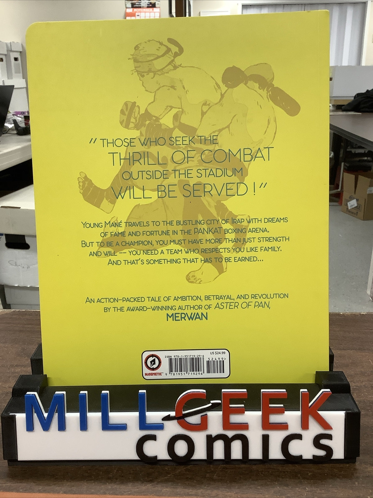 False Guard by Merwan (English) Paperback - Kickstarter - Magnetic press!