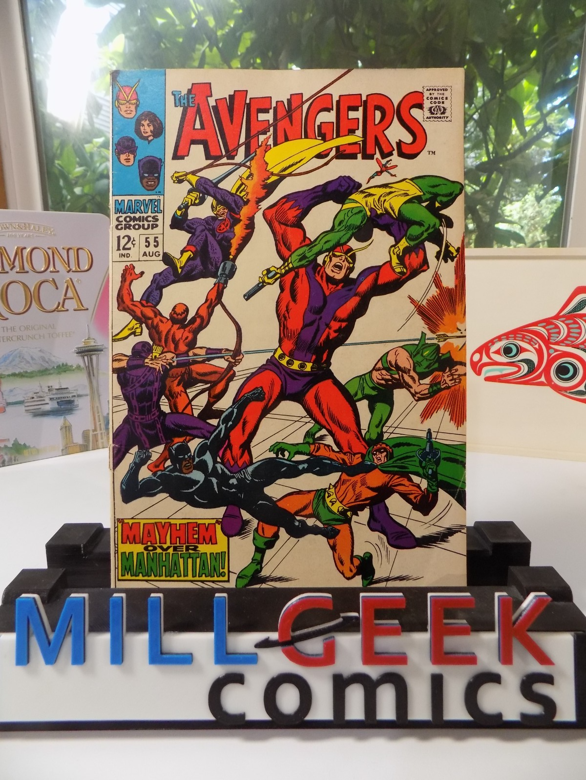 Avengers #55 Marvel Comic August 1968 Fine+