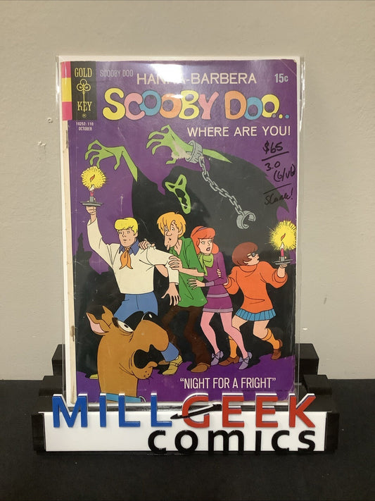 Hanna-Barbera Scooby Doo... Where Are You! #8 (Oct 1971) 3.0 (G/VG) See Photos