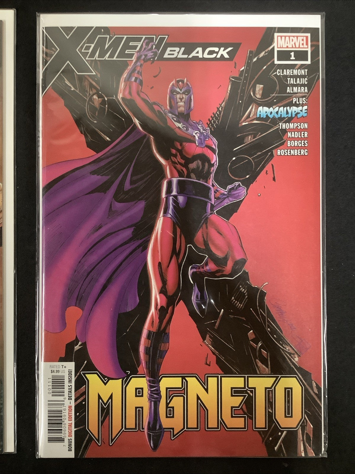 X-Men: Black Bundle (Emma Frost, Mystique, Juggernaut, Magneto) 5 Comics Total