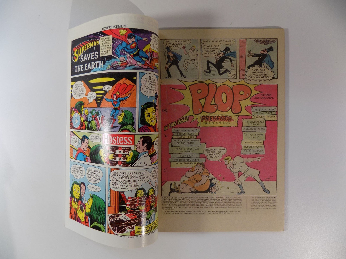Plop! #22 DC Comic August 1976 Very Fine/Near Mint