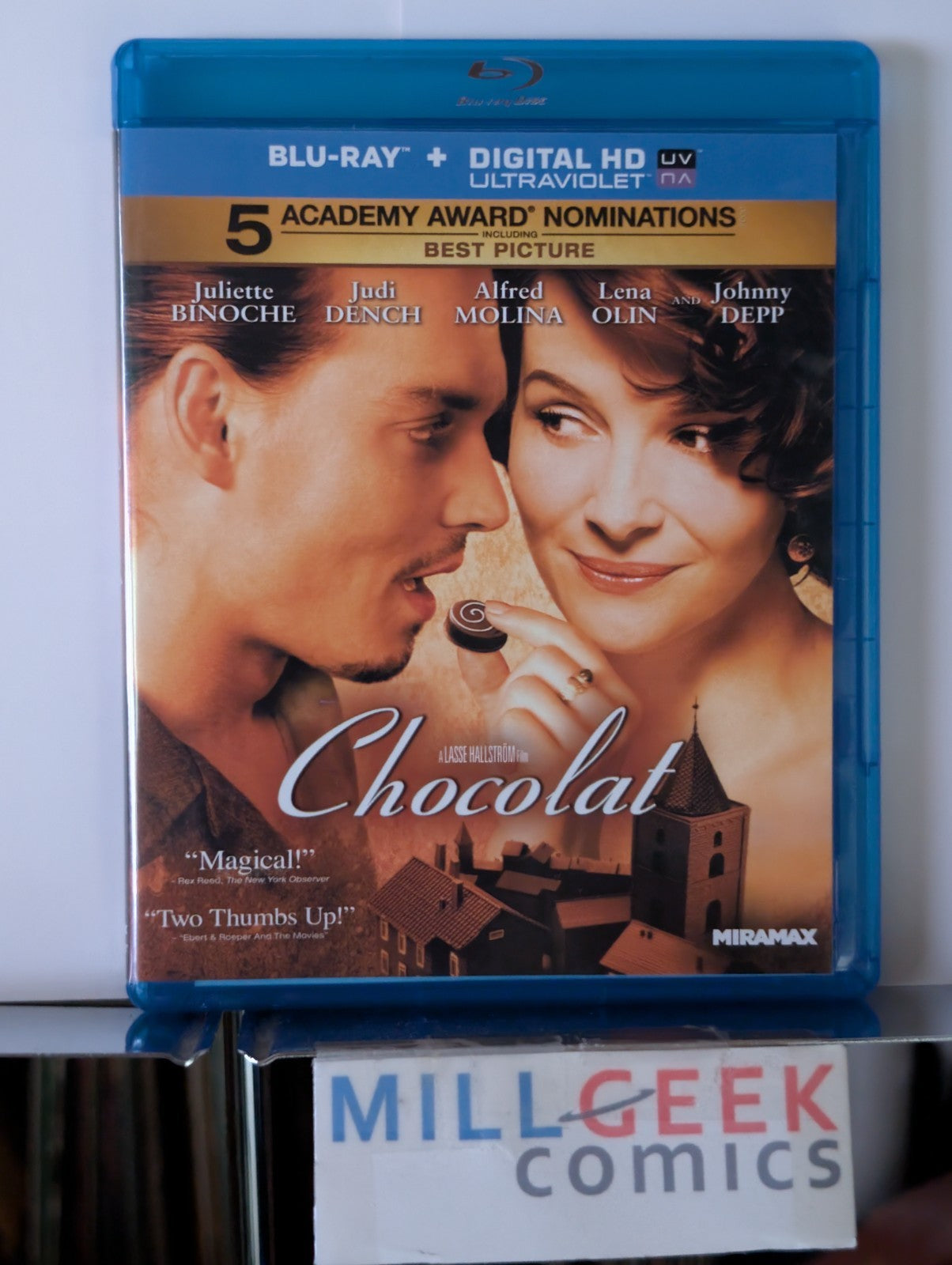Chocolat, Johnny Depp & Juliette Binoche (Blu-ray) -JD