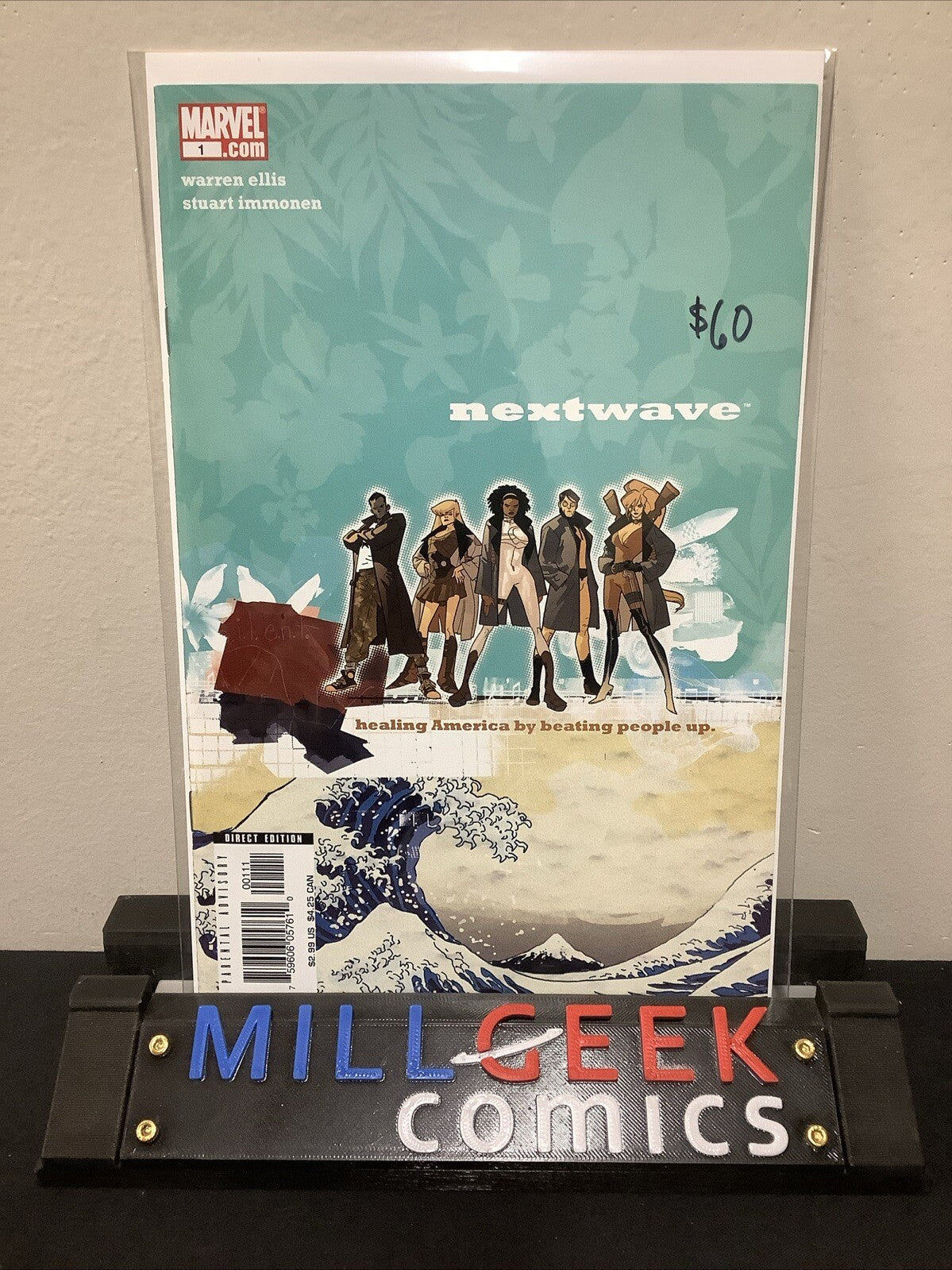 Nextwave: Agents of H.A.T.E. #1 (2006) 1st Red Hair Elsa Bloodstone