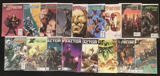 X-Factor #44-50 + #200-209 Comic Lot, Marvel Comics, Return Of Legacy Numbering