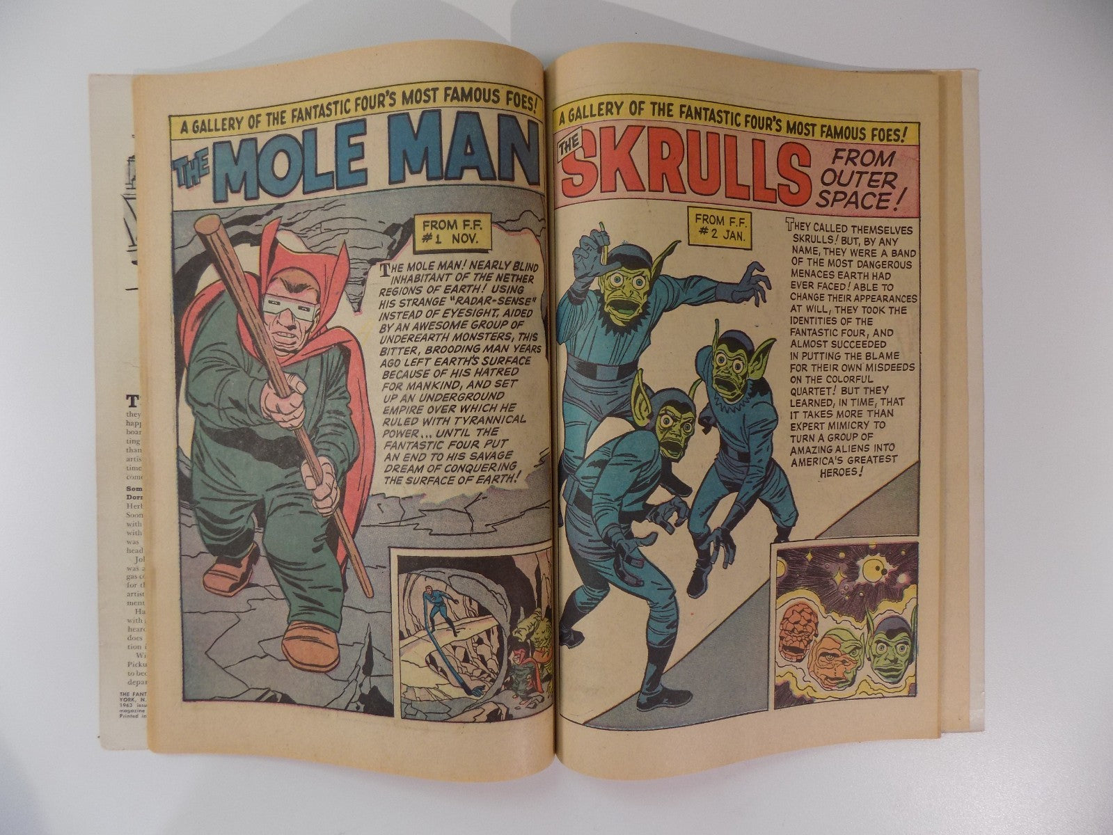 Fantastic Four Annual #1 Marvel Comic 1963 Good/Very Good