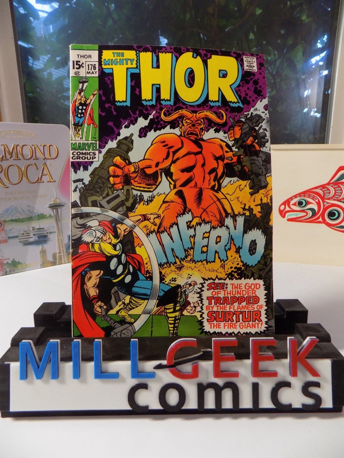 Thor #176 Marvel Comic May 1970 Fine/Very Fine