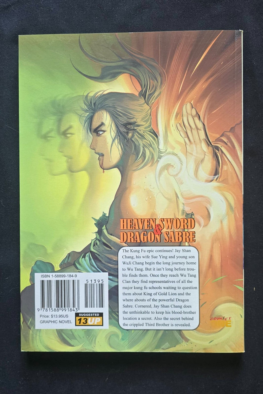 Heaven Sword & Dragon Sabre Volume. 2 (1st Edition, Oct 2002) Hong Kong Comic