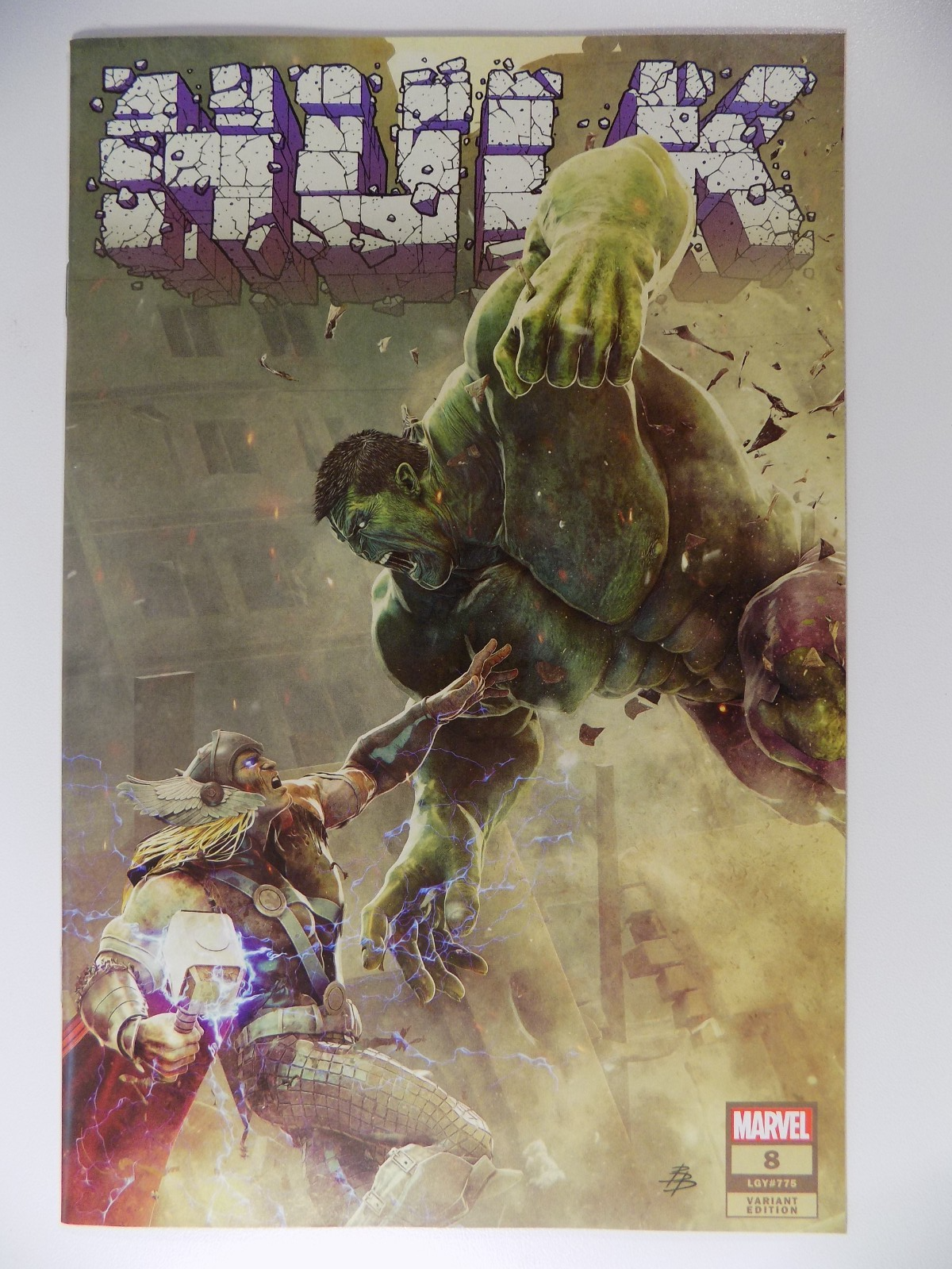 Hulk #8 Bjorn Barends Frankie's & Golden Apple Comic Variant October 2022