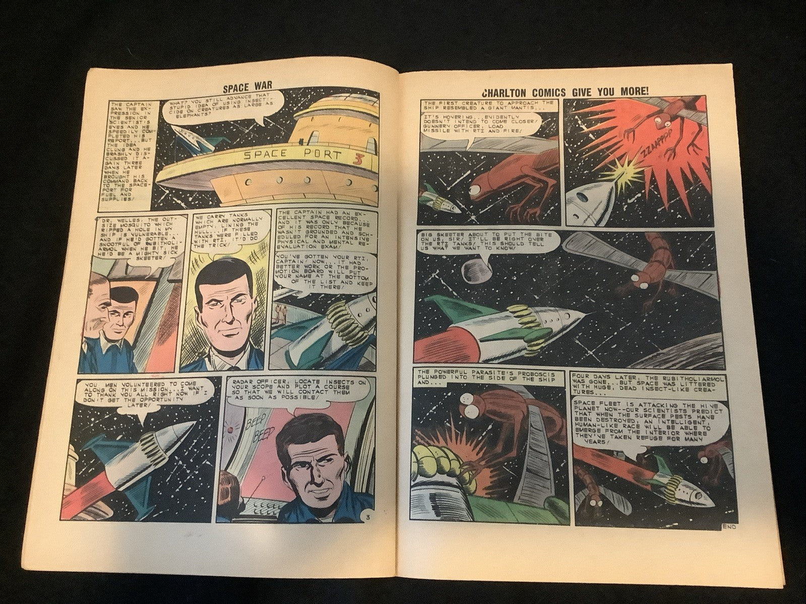 Space War #24 (Charlton September 1963) F/VF (7.0) Vince Alascia