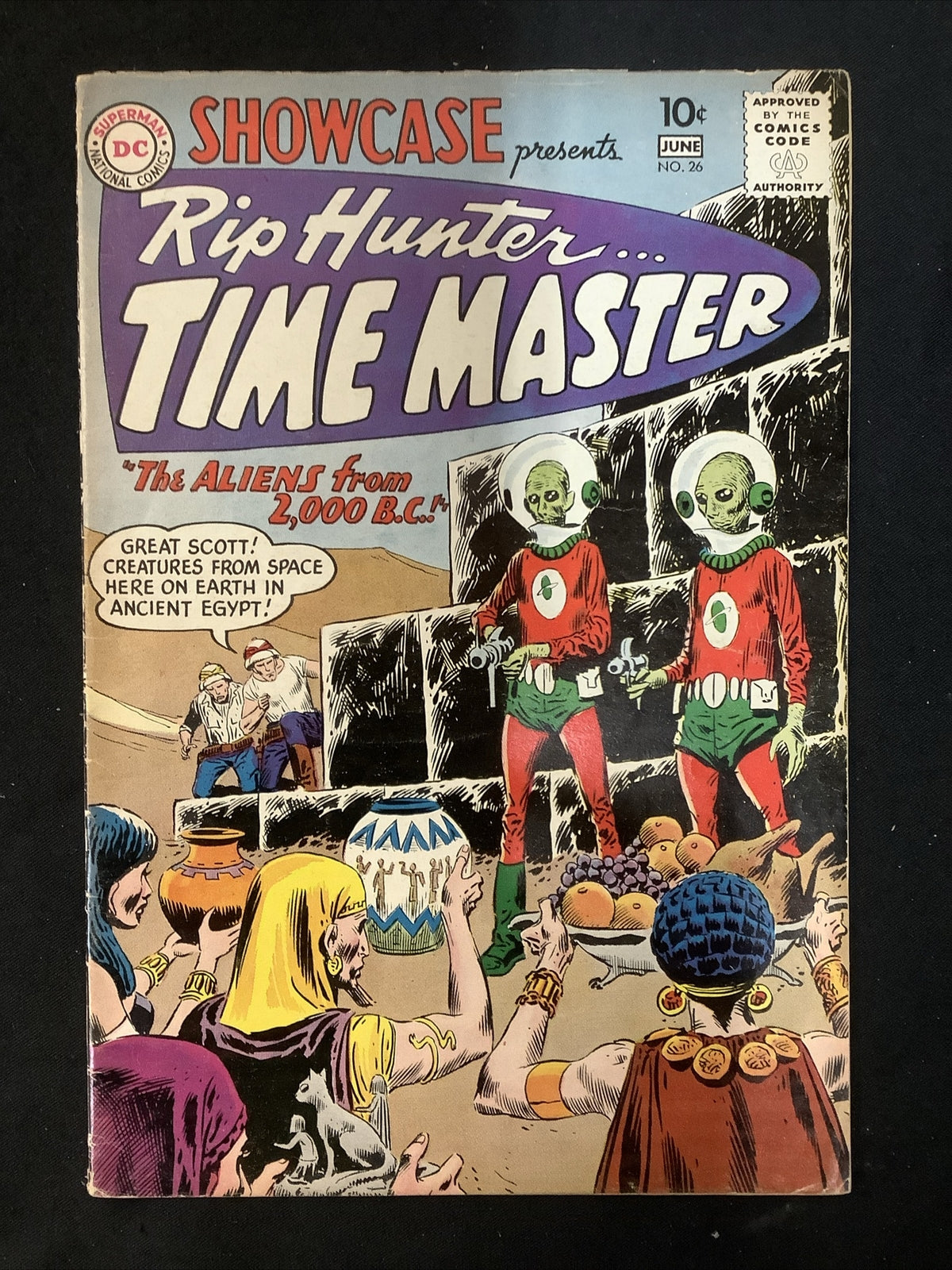 Showcase #26 (1960) VG/F (5.0) Joe Kubert, 4th App Rip Hunter And Time Masters